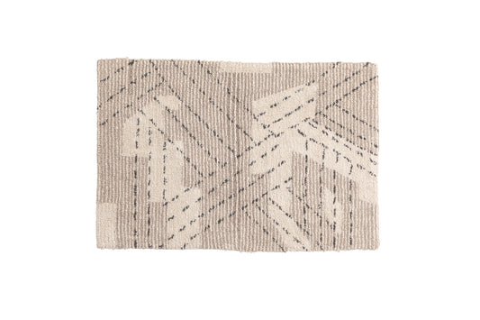 Lorentz Rectangular Carpet 90 x 60 Greige
