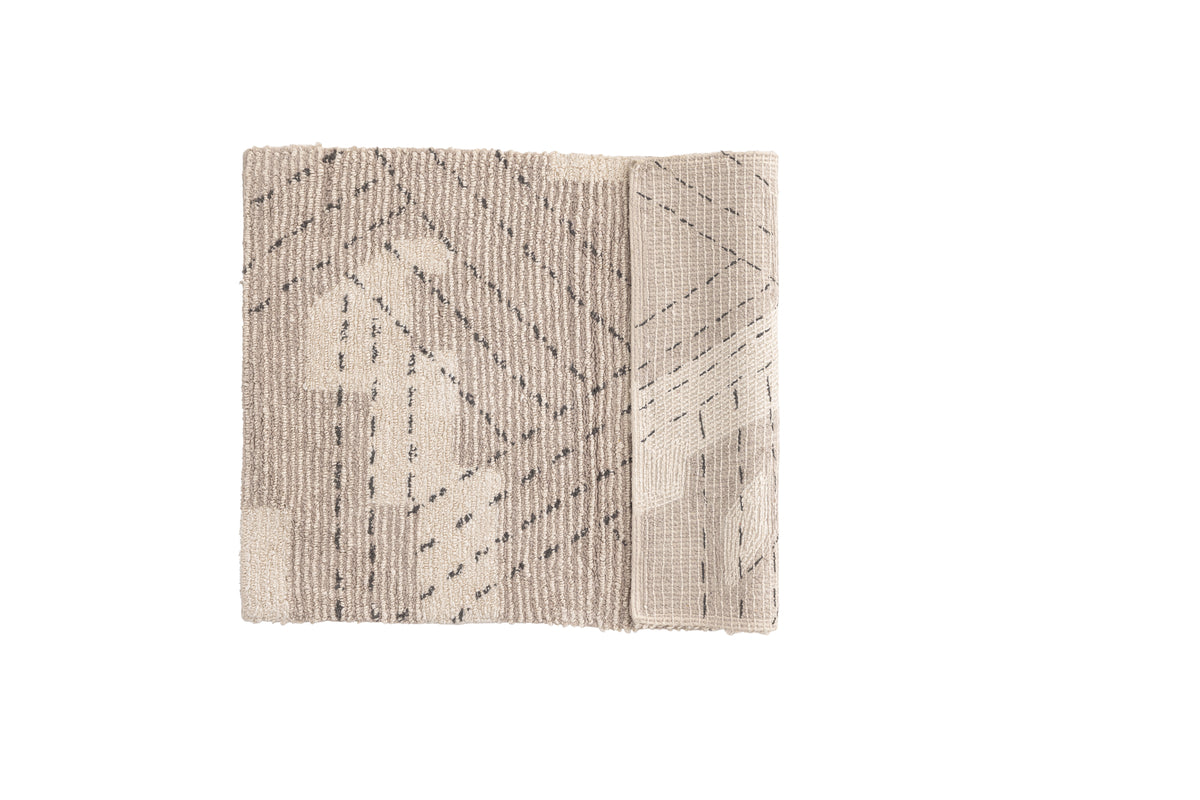 Lorentz Rectangular Carpet 90 x 60 Greige