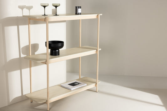 Hylde 40 x 120 x 120 Whitewash