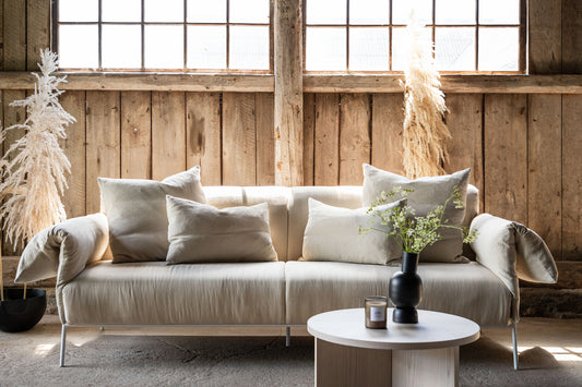 3-personers sofa, beige