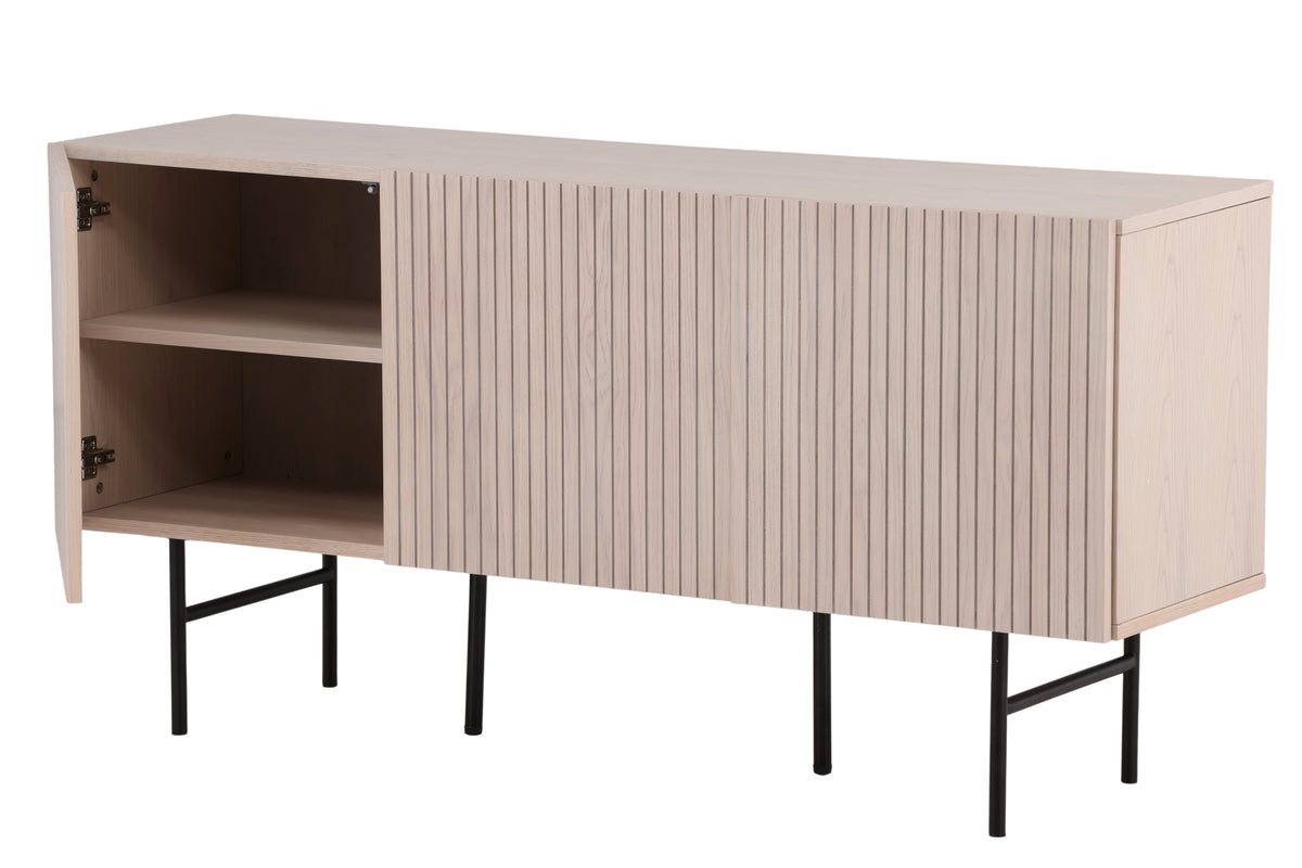 Björkön Cabinet 42 x 150 x 75 Whitewash