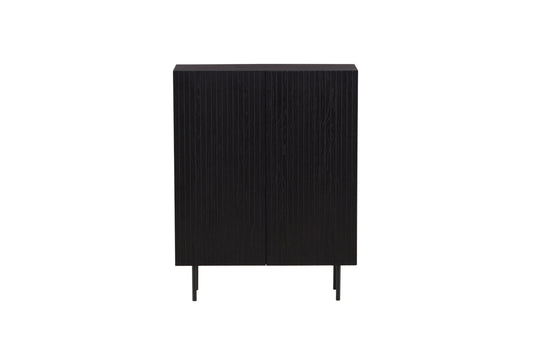 Björkön Cabinet 30 x 80 x 103 Black