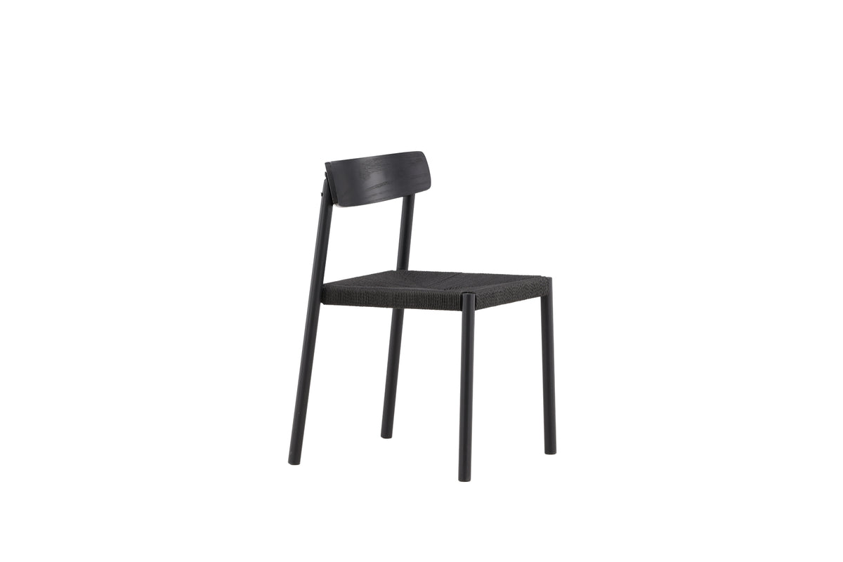 Malmön Spisebordsstol Sort
