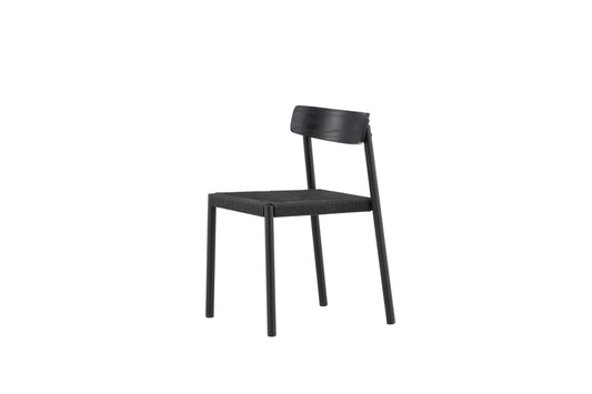 Malmön Spisebordsstol Sort