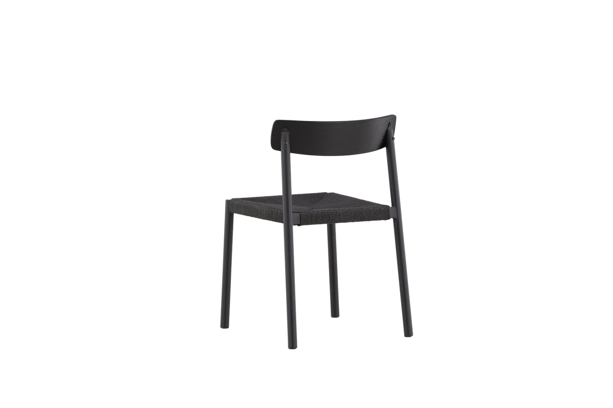 Malmön Spisebordsstol Sort