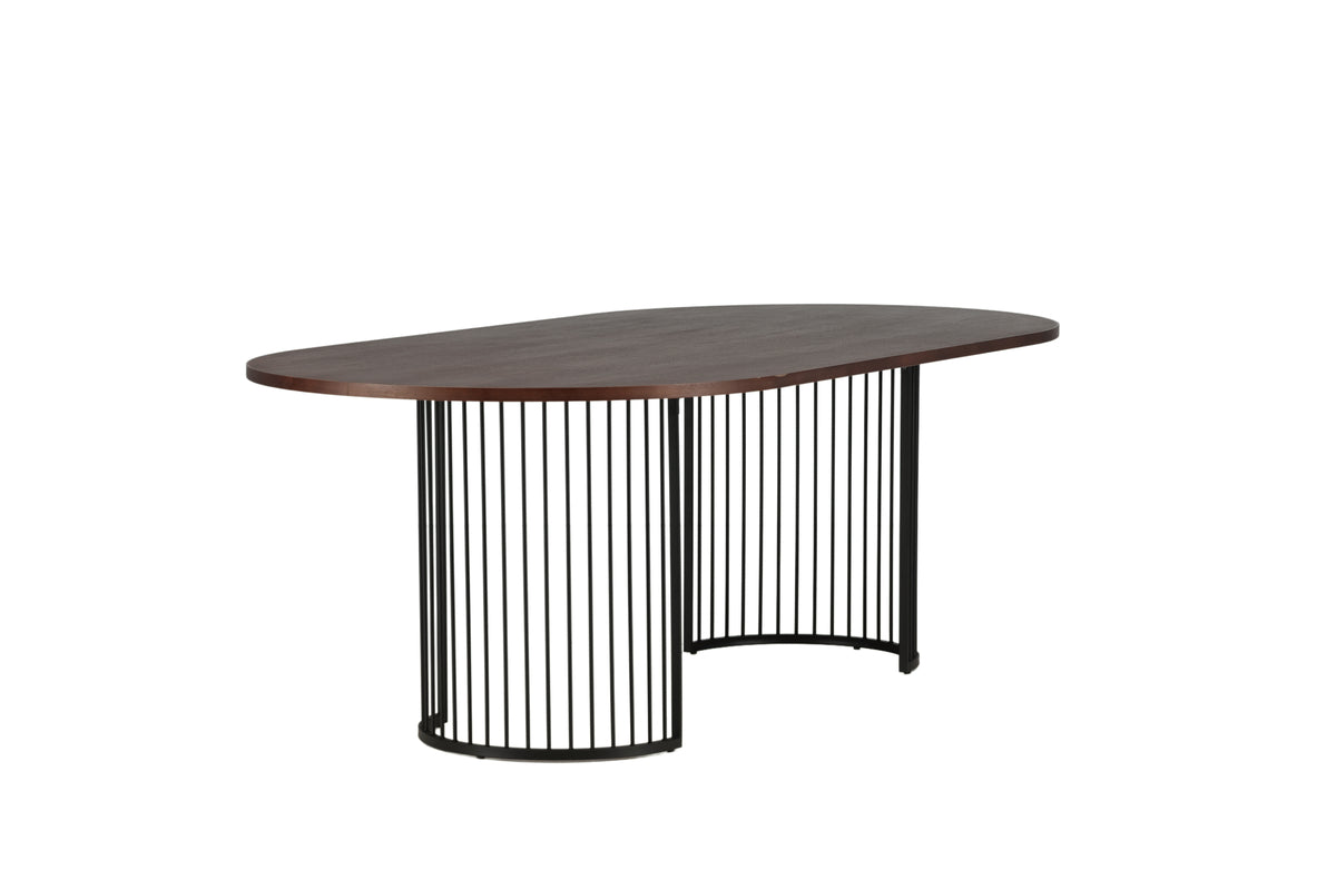 Hamneskär Oval Spisebord 220 x 110 Valnød
