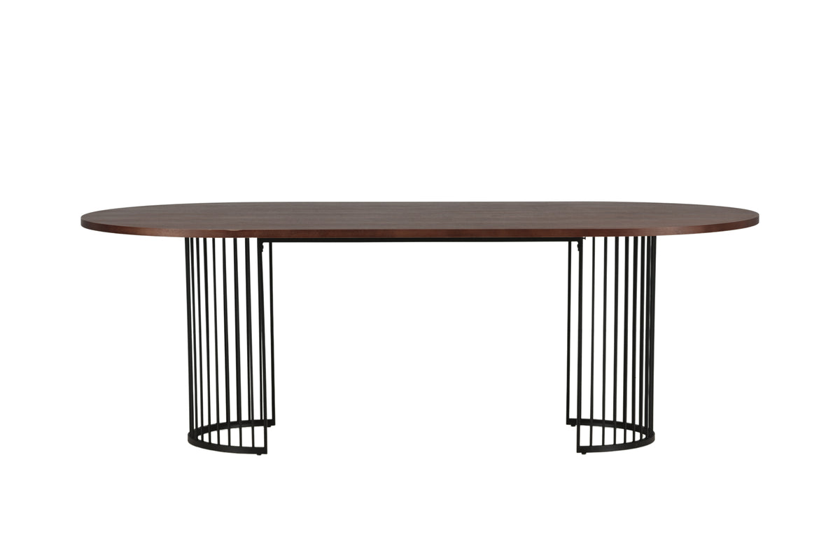Hamneskär Oval Spisebord 220 x 110 Valnød