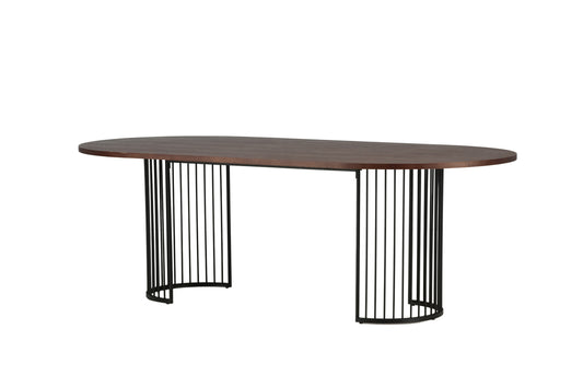 Hamneskär Oval Spisebord 220 x 110 Valnød
