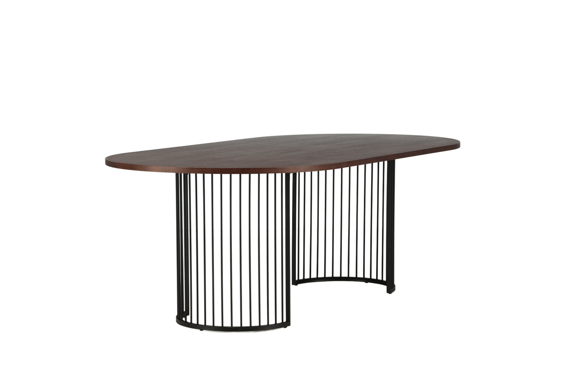 Hamneskär Oval Spisebord 220 x 110 Valnød