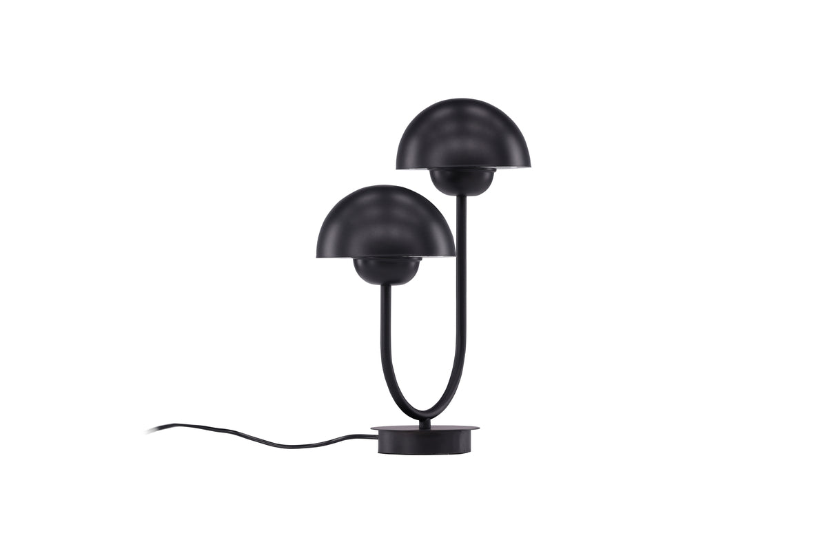 Lyckorna Bordlampe Sort