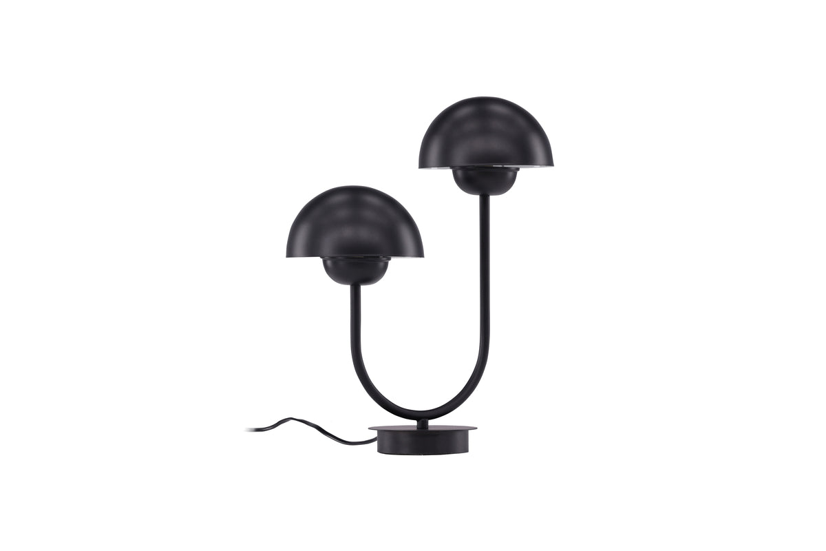 Lyckorna Bordlampe Sort