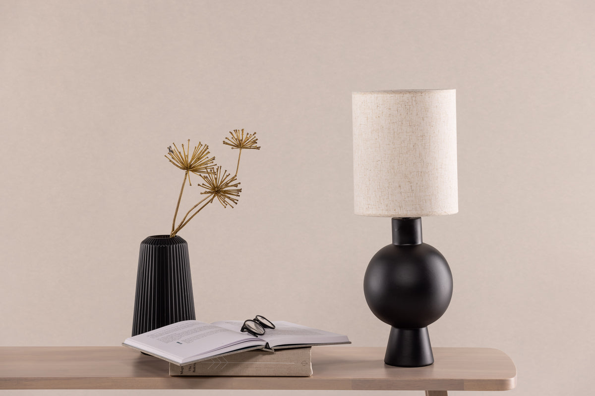 Mysterna Bordlampe Sort