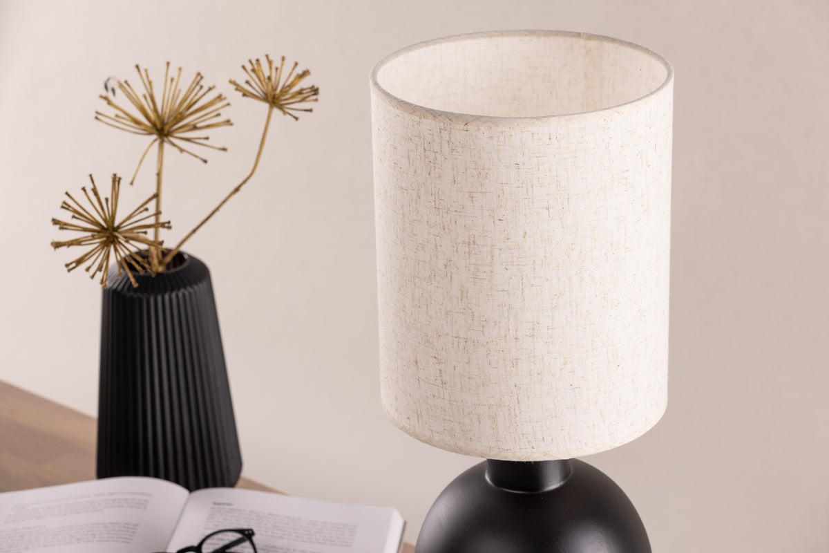Mysterna Bordlampe Sort