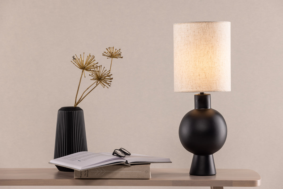 Mysterna Bordlampe Sort