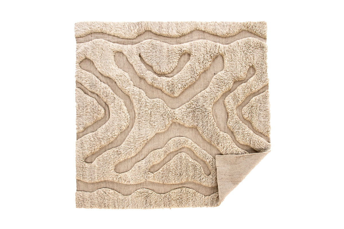 Trondheim x Josefin Lustig Rektangulært Tæppe 400 x 400 Beige