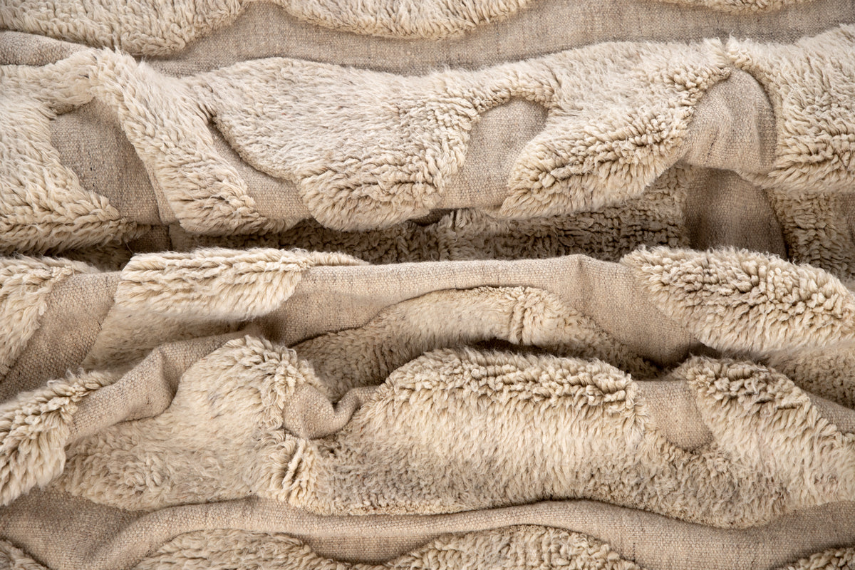 Trondheim x Josefin Lustig Rektangulært Tæppe 400 x 400 Beige