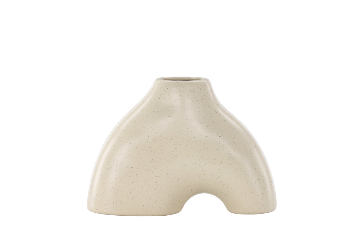 Kento Vase 15 x 21 x 8 Beige