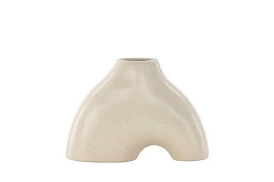 Kento Vase 15 x 21 x 8 Beige