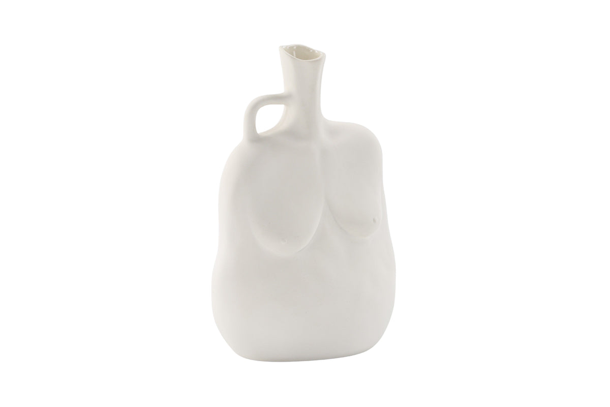 Conta Vase 25 x 17 x 10 Offwhite