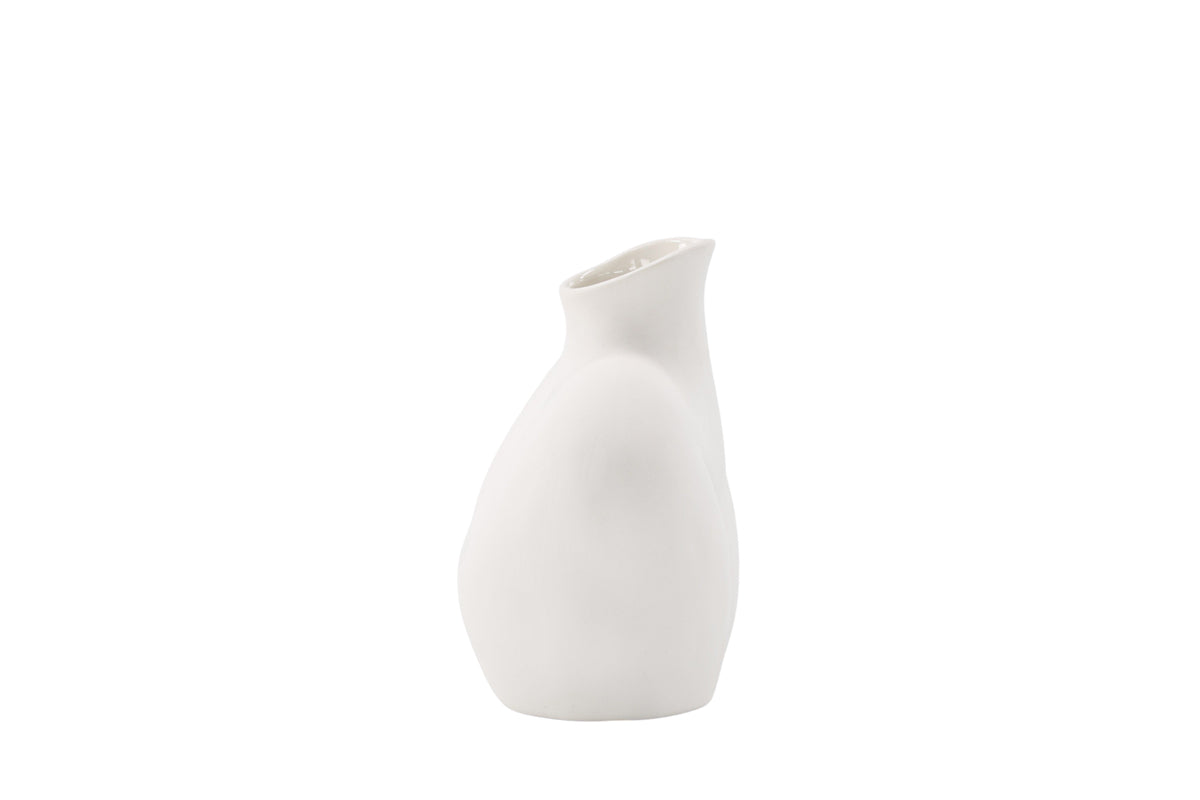Harvey Vase ø5 Offwhite