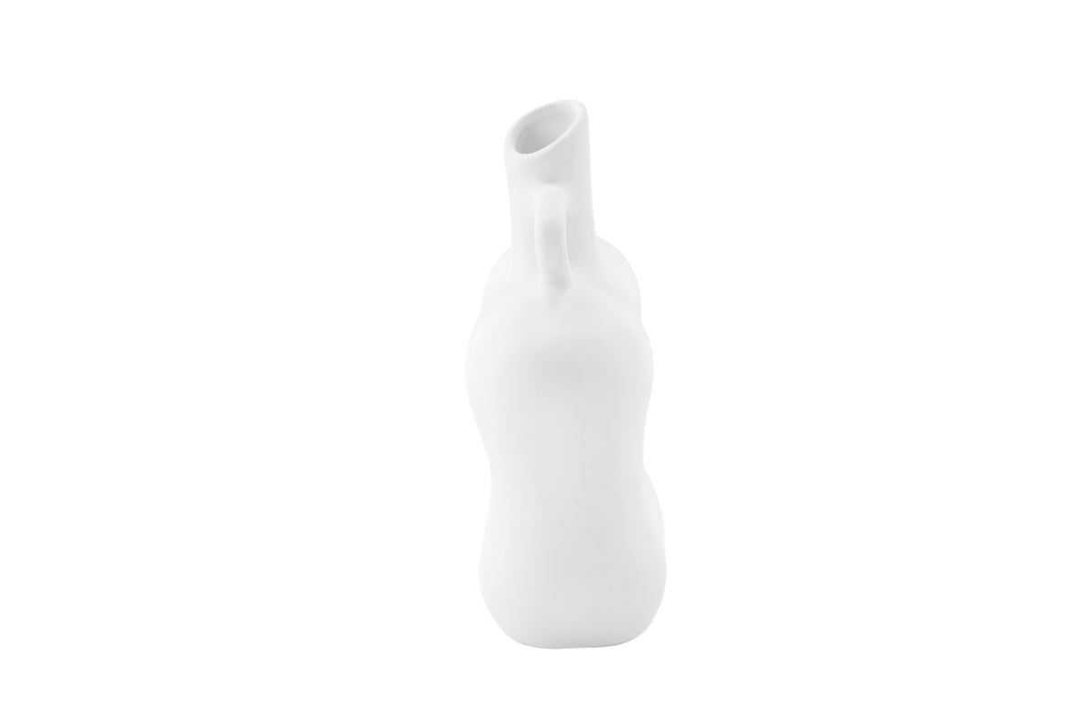Dity Vase 19 x 18 x 7 Hvid