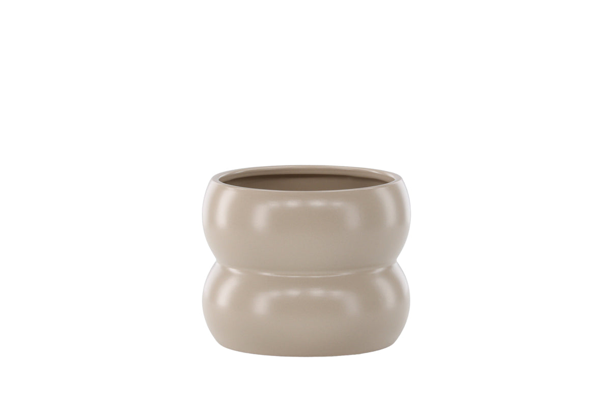 Dapne Pot ø16 Mat beige