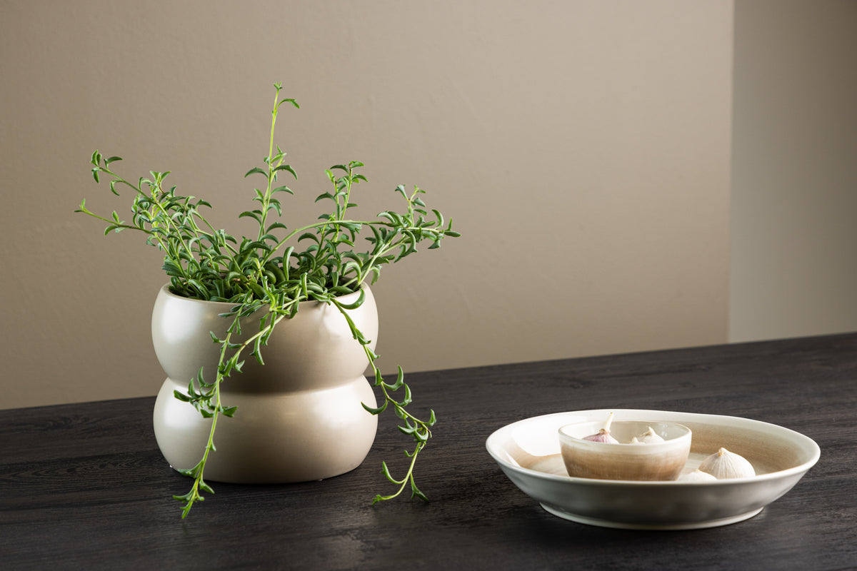 Dapne Pot ø16 Mat beige