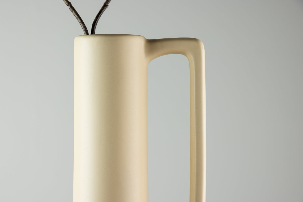Allis Vase ø18 Gul