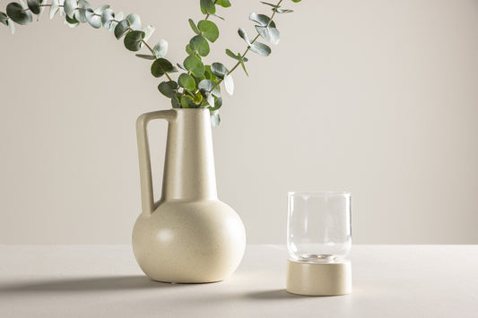 Vase 10 Beige