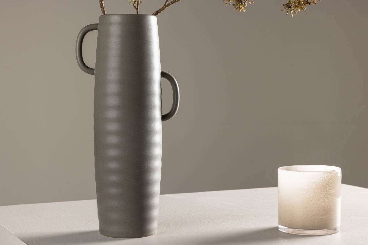 Cent Vase ø13 Mørkegrå