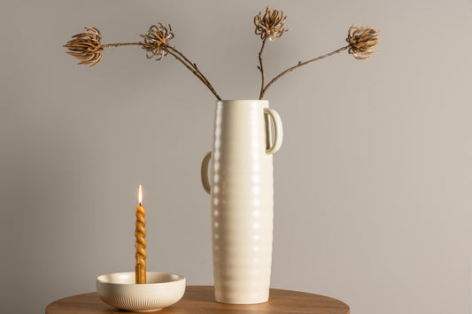 Vase 13 Beige