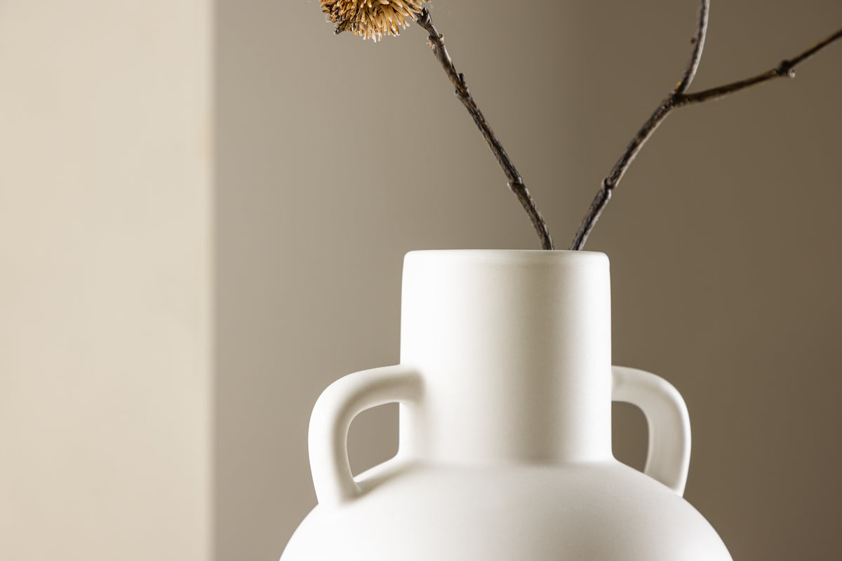 Cent Vase ø16 Hvid