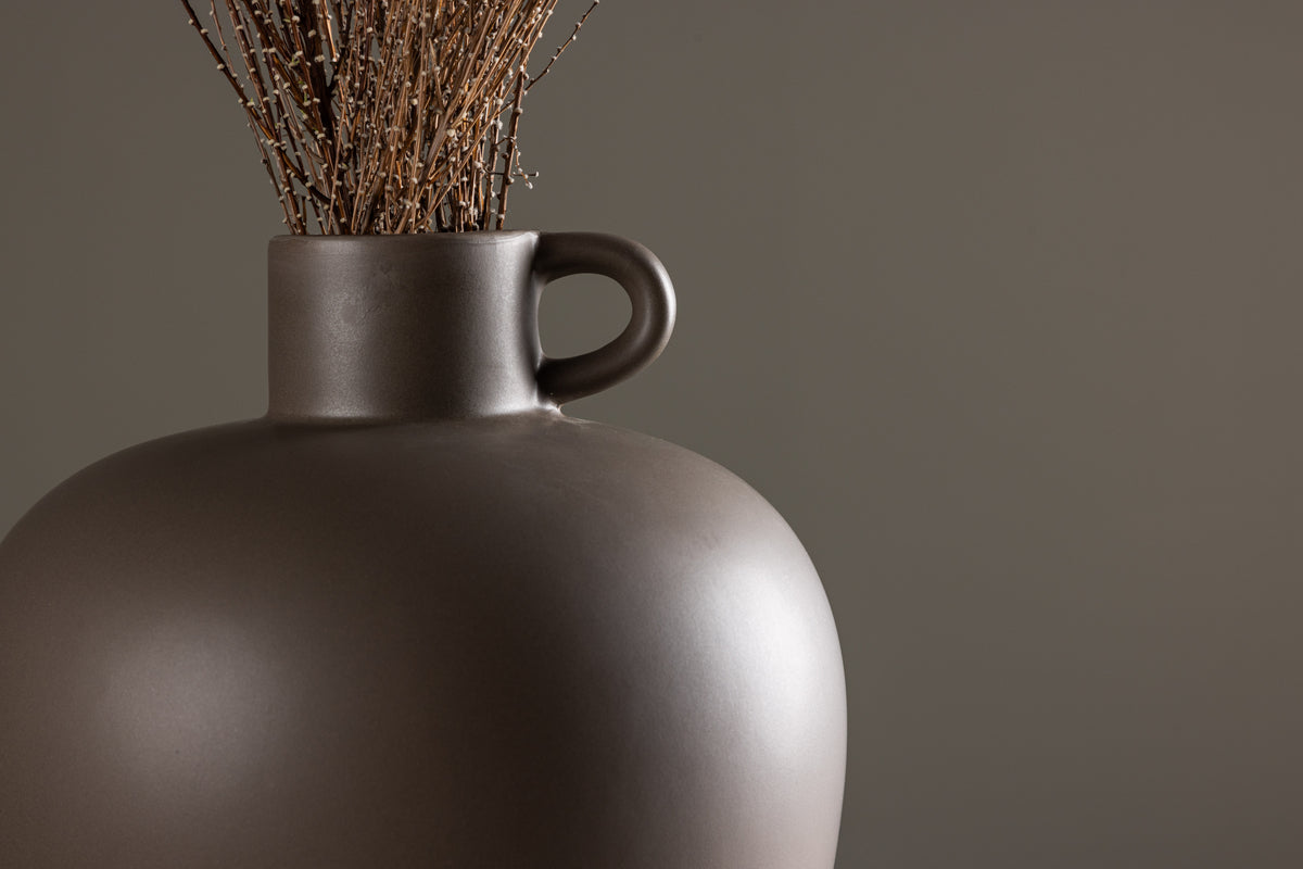 Cent Vase ø24 Brun