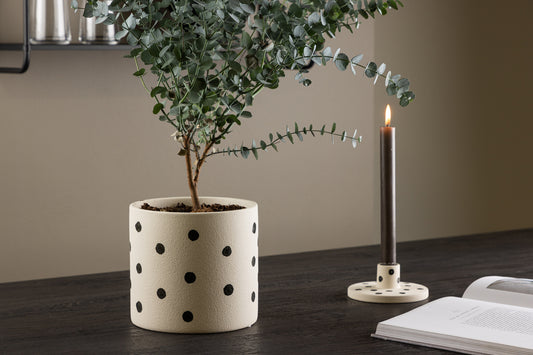 Sane Potter ⌀18 Hvid