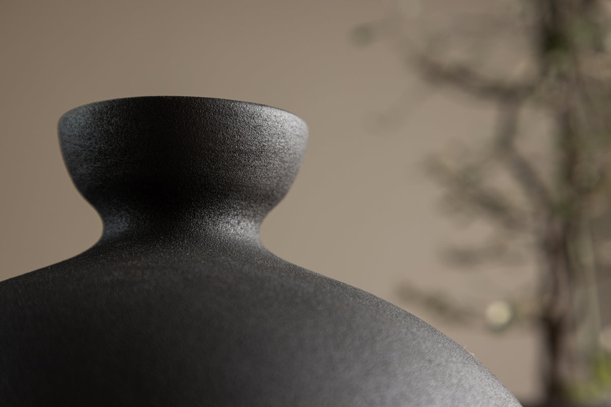 Rellis Vase ø20 Sort