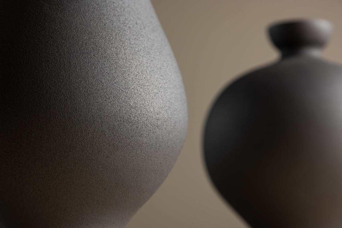 Rellis Vase ø14 Sort