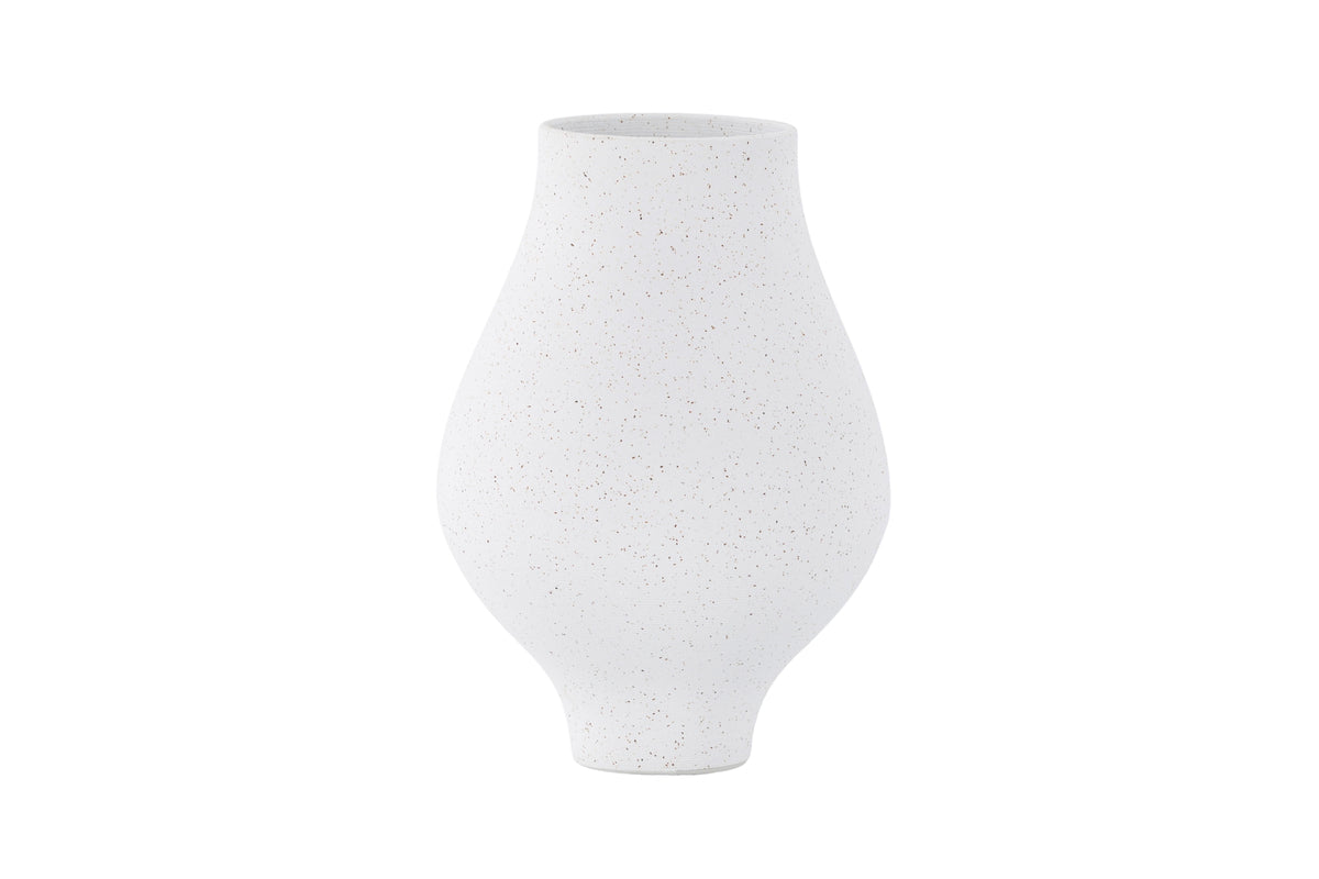 Rellis Vase ø14 Hvid
