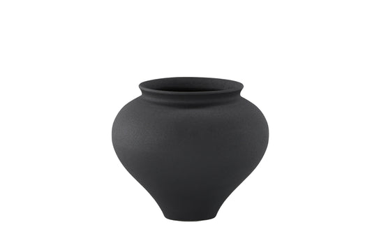 Rellis Vase ø18 Sort