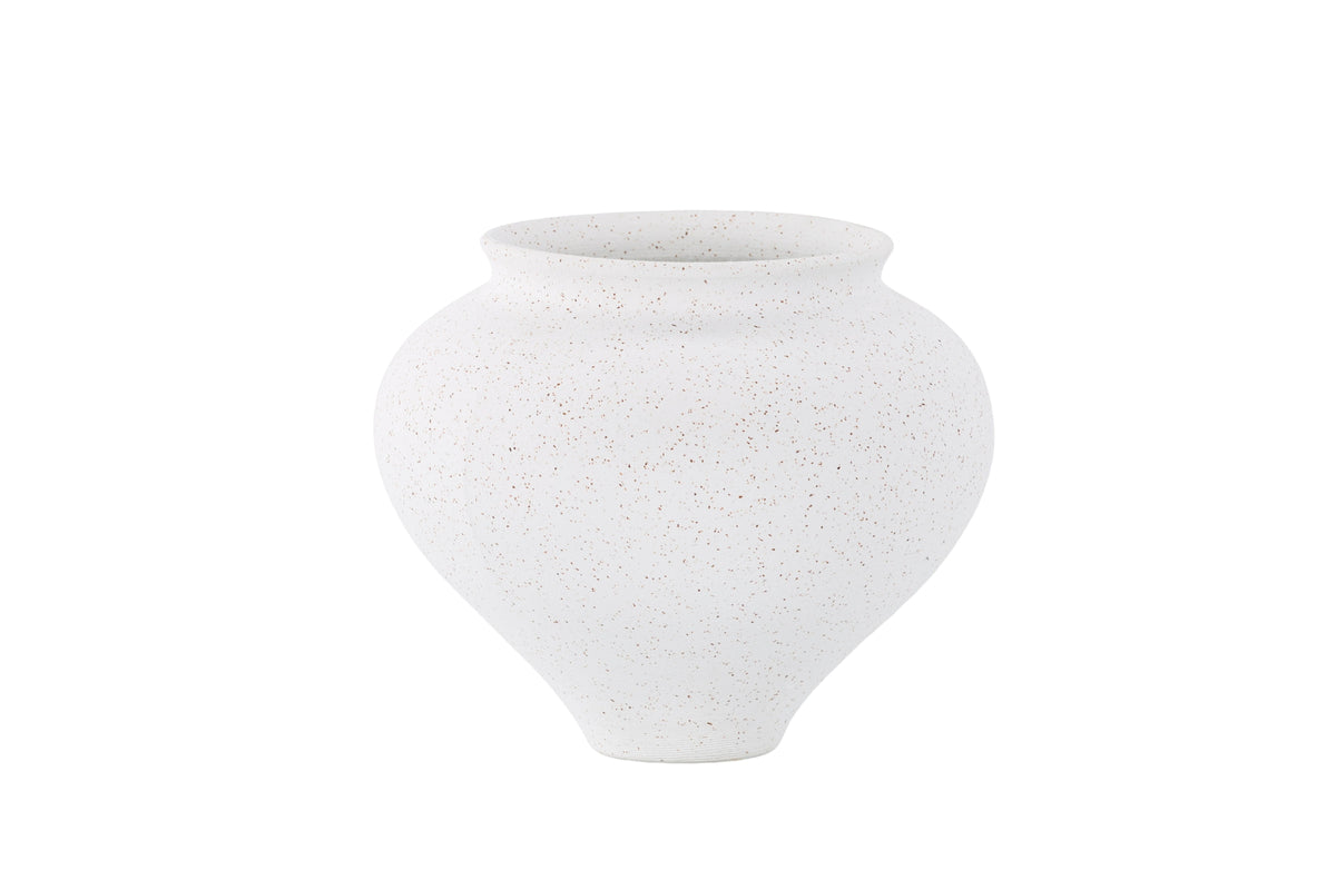 Rellis Vase ø18 Hvid