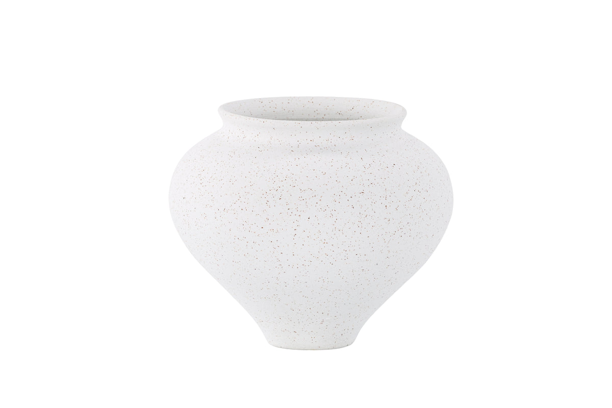 Rellis Vase ø18 Hvid