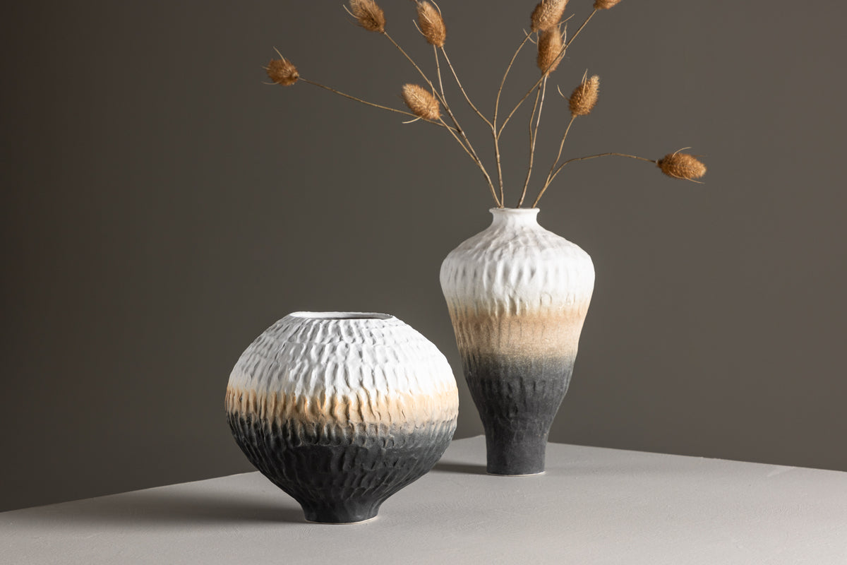 Pane Vase ø24 Beige