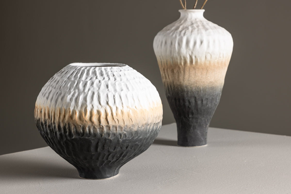 Pane Vase ø24 Beige