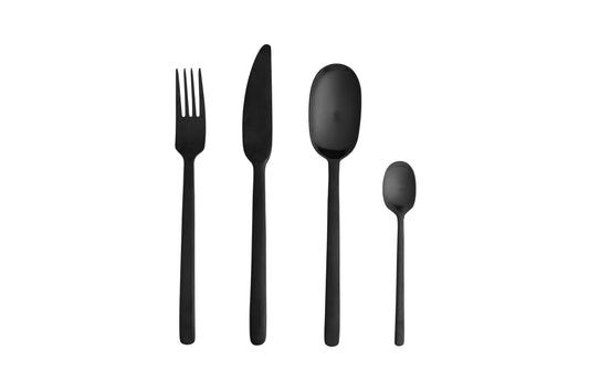Wabi Sabi Bestik Rustfrit Stål 24-pak