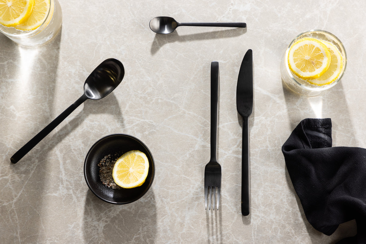 Wabi Sabi Bestik Rustfrit Stål 24-pak