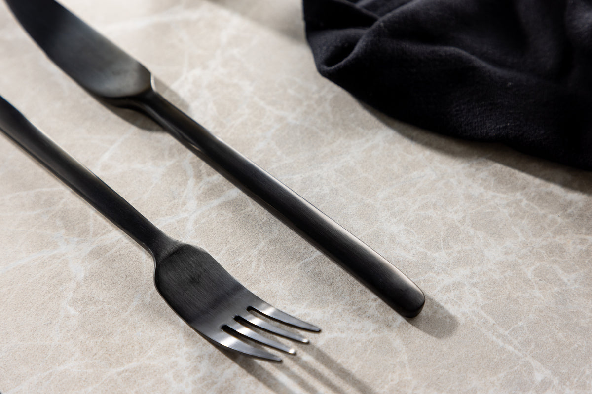 Wabi Sabi Bestik Rustfrit Stål 24-pak
