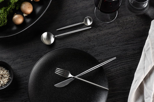 Bestiksæt i stål, 24 dele