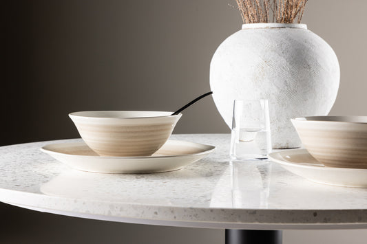 Skål 18 2-pak Beige