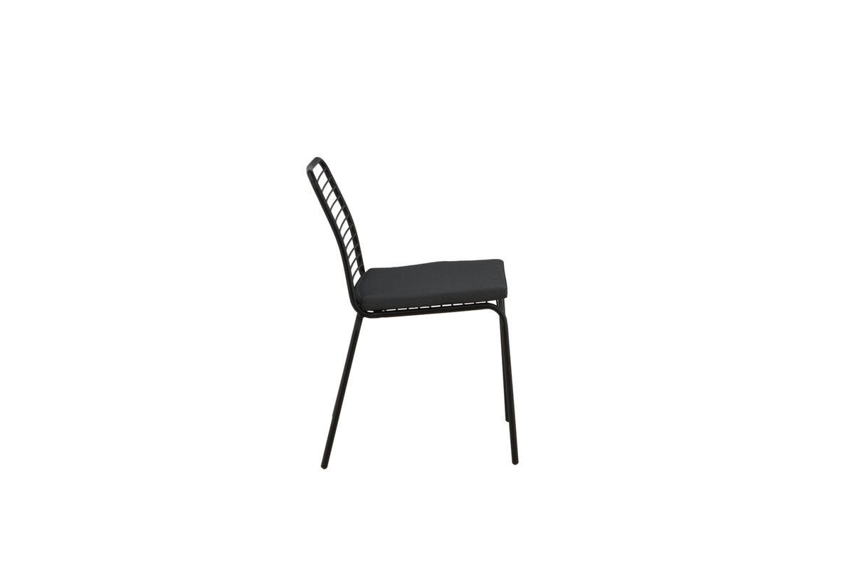Panjin Spisebænk 2-pak Sort