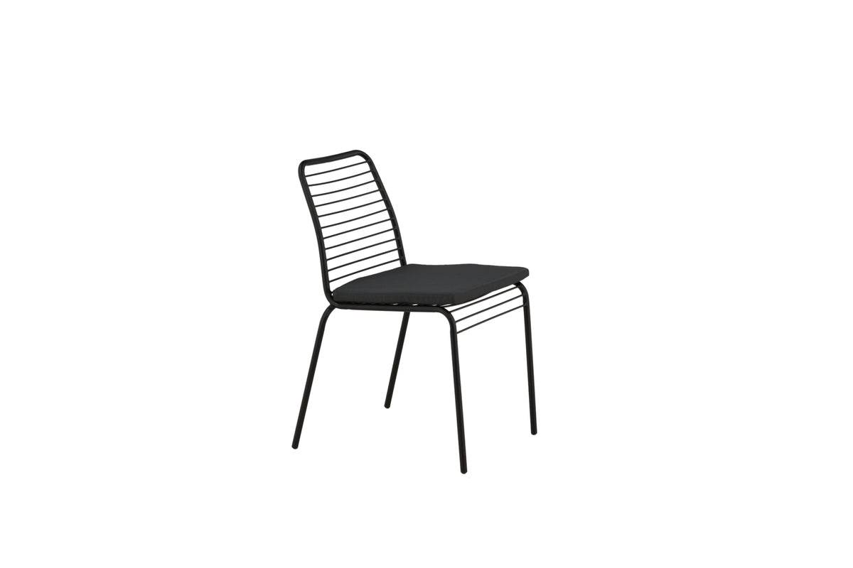 Panjin Spisebænk 2-pak Sort