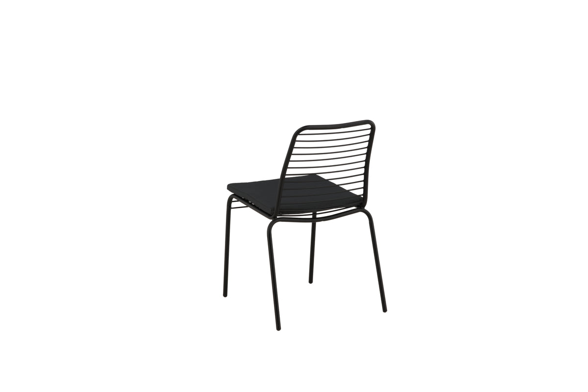 Panjin Spisebænk 2-pak Sort